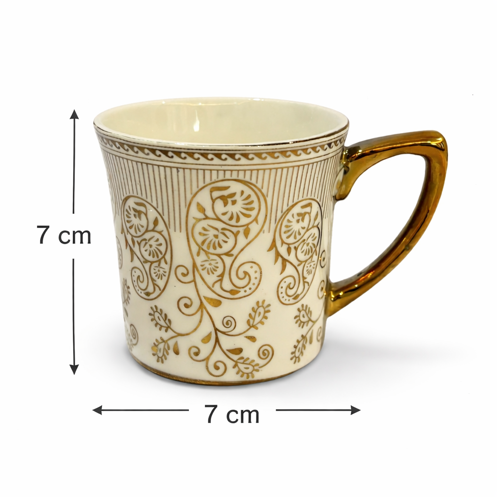 Sanskora- Aurelia Coffee Tea Cups- Set of 6 - Image 4