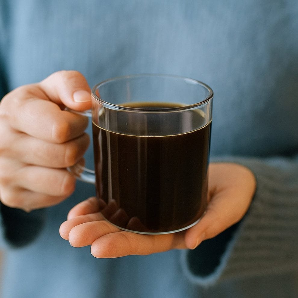 Sanskora -"Amrit" Borosilicate Mini Cutting Tea Cup (Set of 6Pieces) 60ml - Image 3